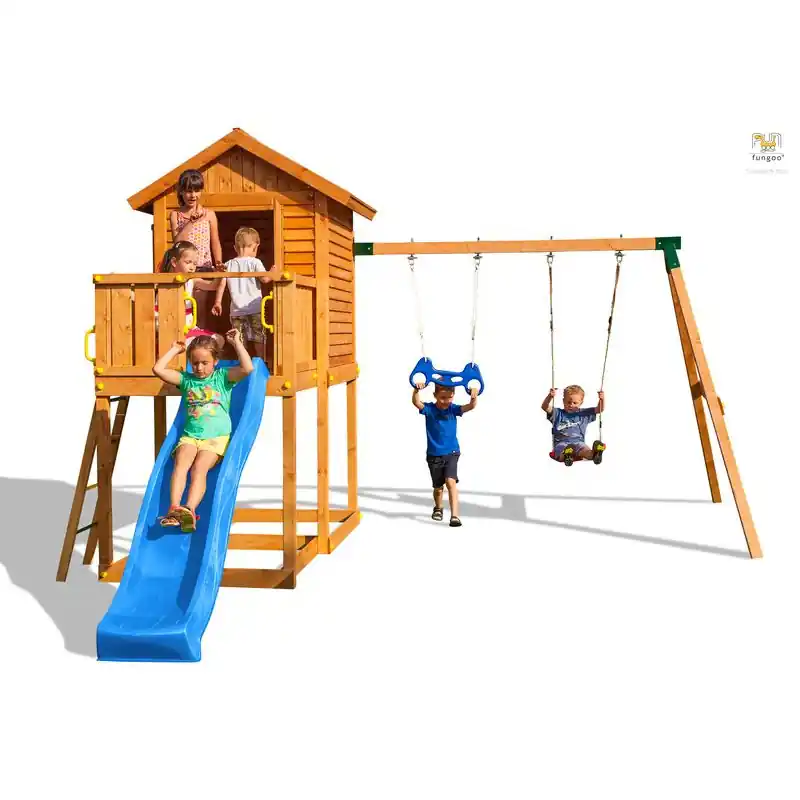 PORTIQUE MyHOUSE MOVE balancoire toboggan Offre Limitée