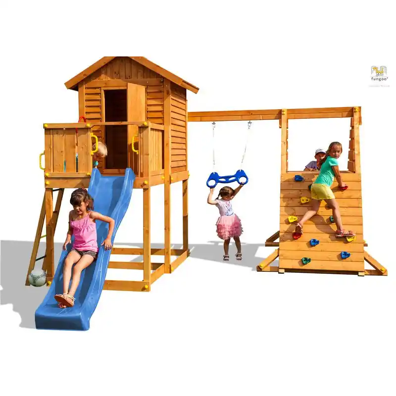 Réduction PORTIQUE MyHOUSE SPIDER balancoire toboggan
