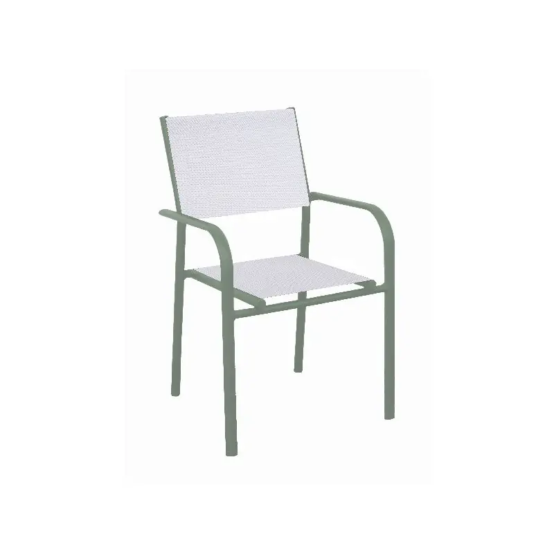 Prix Réduit Fauteuil Duca Amande en Chine Blanc – Élégance et Confort pour Votre jardin