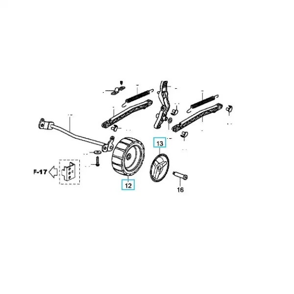 Chapeau de roue avant 44719VP5000 tondeuse HONDA Achat Immédiat
