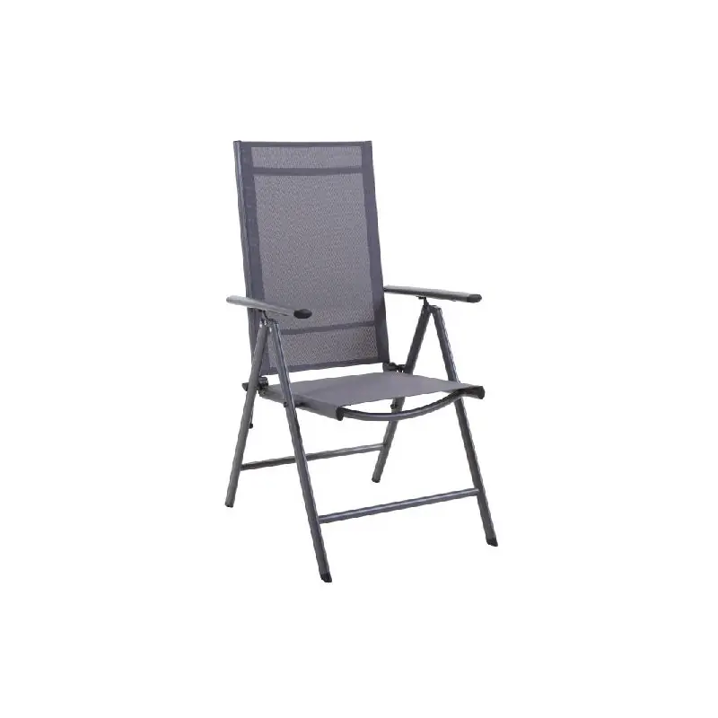 Acheter En Ligne Fauteuil Multiposition Avila Graphite/Gris – Confort et Élégance pour Votre Terrasse