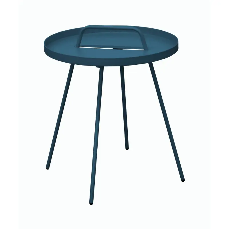 /TABLE BASSE FLOWER – BLEU Acheter Direct