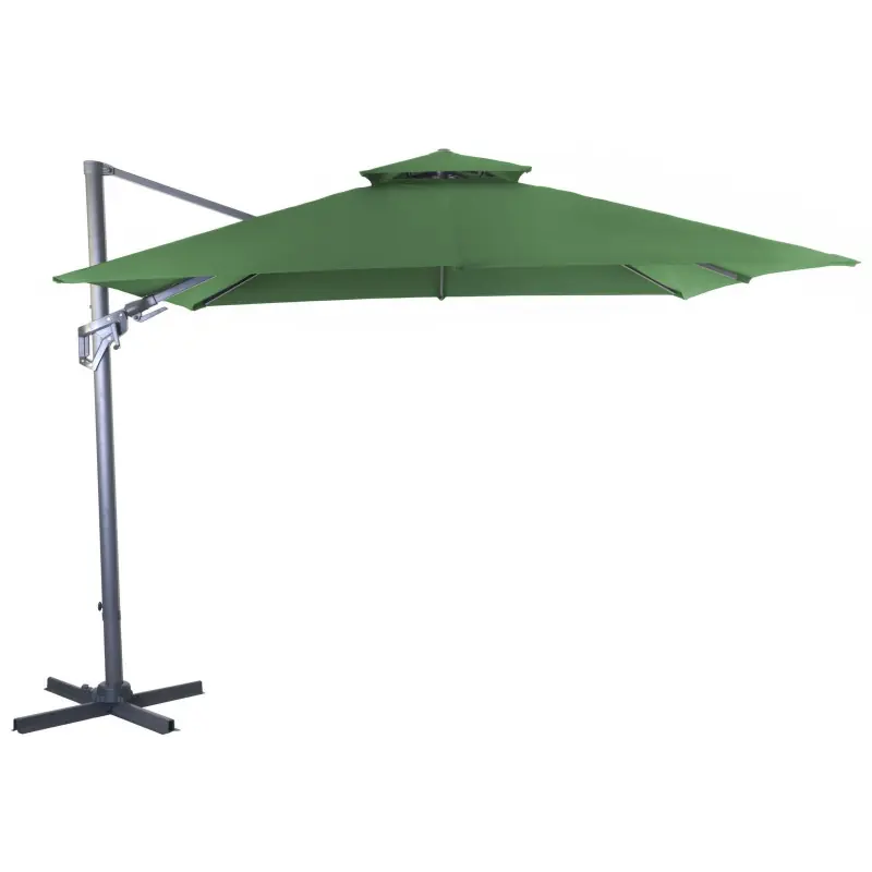 Parasol Bioclim 3×3 Amande – Décoration Élégante pour Jardin et Terrasse Seulement Aujourd&rsquo;hui
