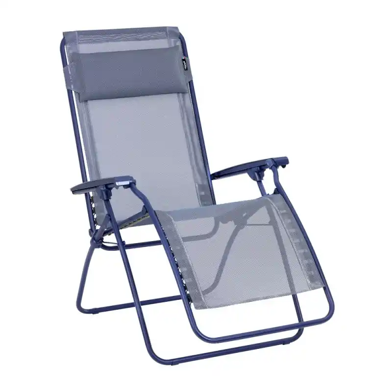 Populaire Transat Lafuma R CLIP Indigo – Confort et Élégance pour Détente Extérieure