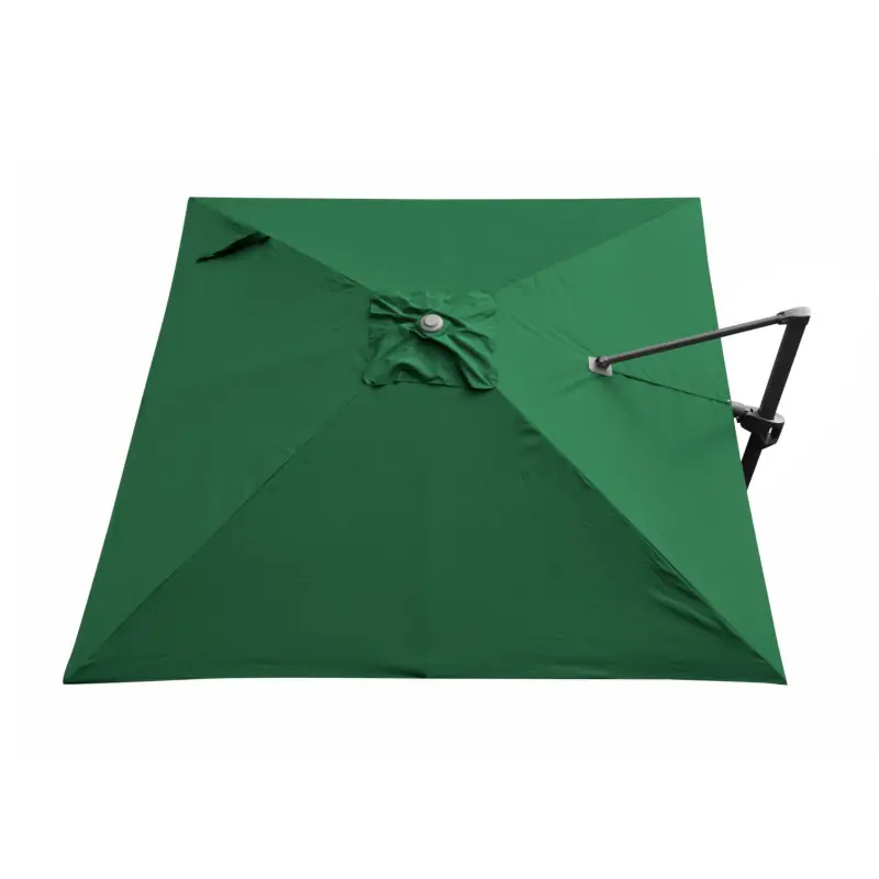 Toile Parasol Déportée 3x3m – Protection Soleil Jardin et Maison – Couleur Amande Populaire