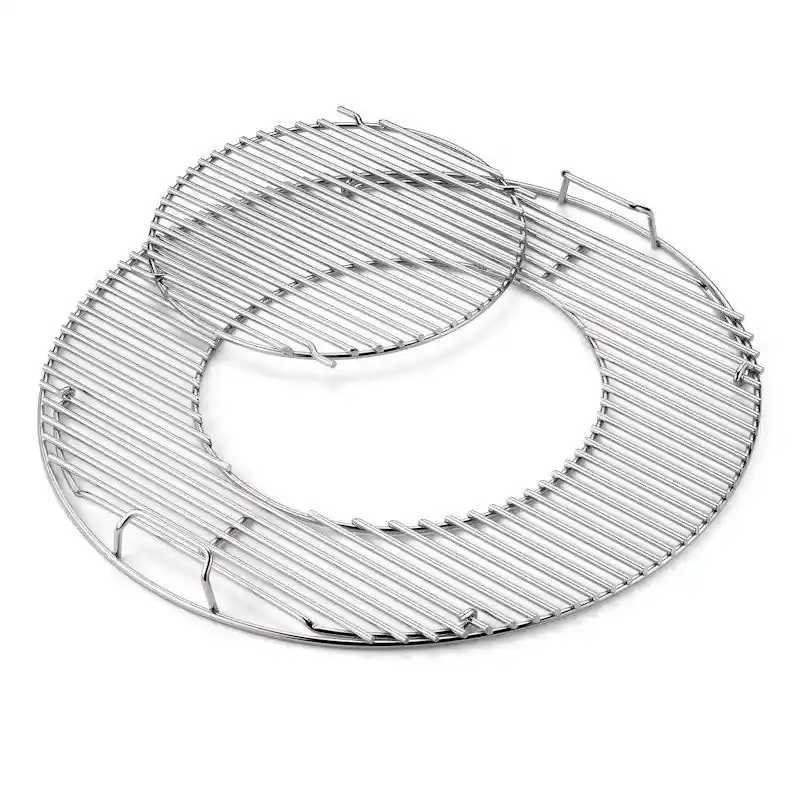 Grille de cuisson chromée pour bbq charbon 57cm – système pratique et résistant weber Expédition Rapide
