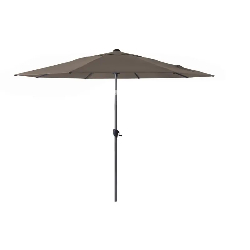 Offre Spéciale Parasol droit ø300 taupe résistant aux intempéries – mobilier jardin