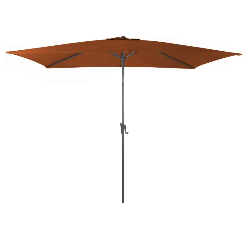 Nouvel Arrivage Parasol droit tilt 3×2 sienne – meuble de jardin