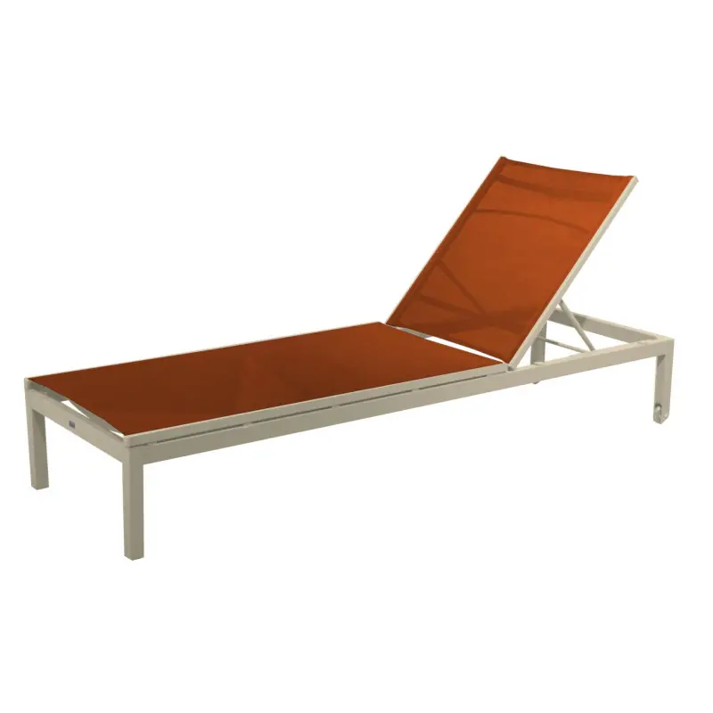 Lit thema creme/sienne – mobilier de jardin élégant et contemporain Haute Qualité