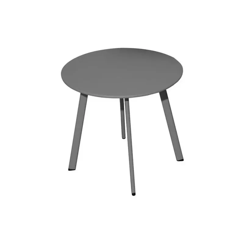 Prix Cassé Table basse massaï ø45 graphite – meuble de jardin élégant et moderne