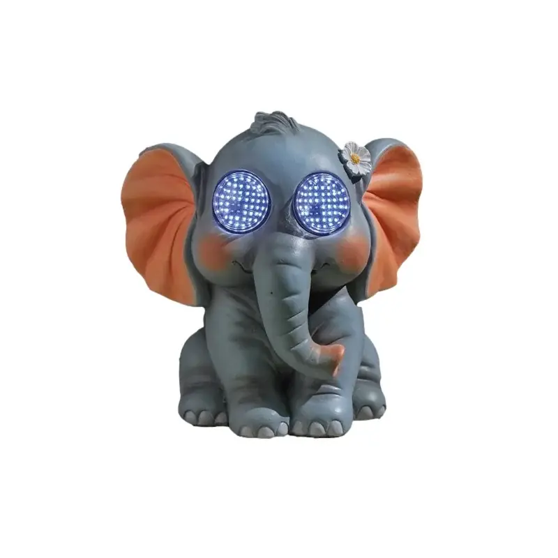 Éléphant clignotant. grand format Bon Plan