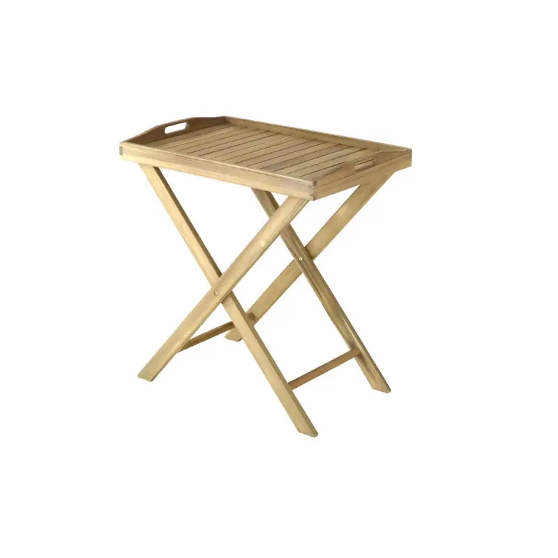 Offre Exclusive Table Desserte TEA en Acacia FSC – Élégance Naturelle pour Jardin et Maison