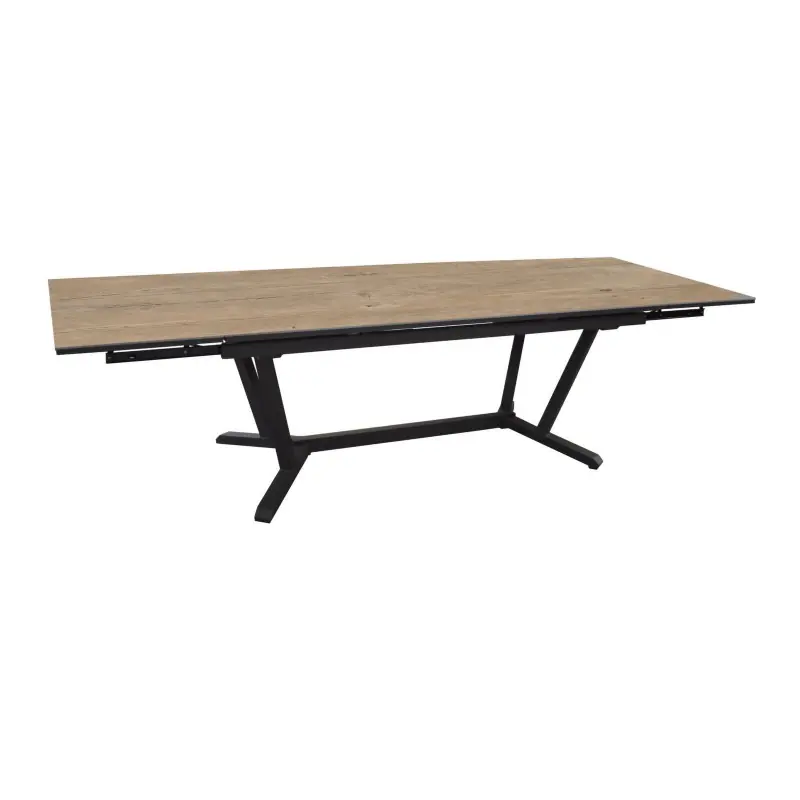 Table Extensible VITA en Aluminium – Décoration Élégante pour Jardin et Maison 180-280 cm Expédition Rapide