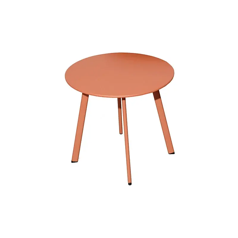 Table Basse Massai Acier Design Moderne 45cm pour Jardin et Terrasse Meilleur Prix
