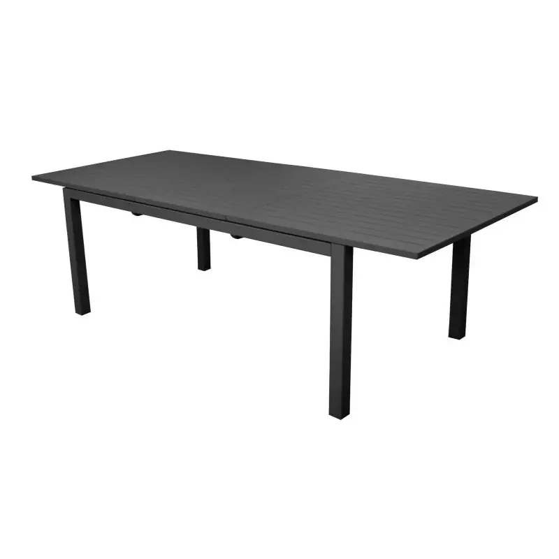 Table genes graphite extensible 160/240 cm – mobilier de jardin Acheter En Ligne
