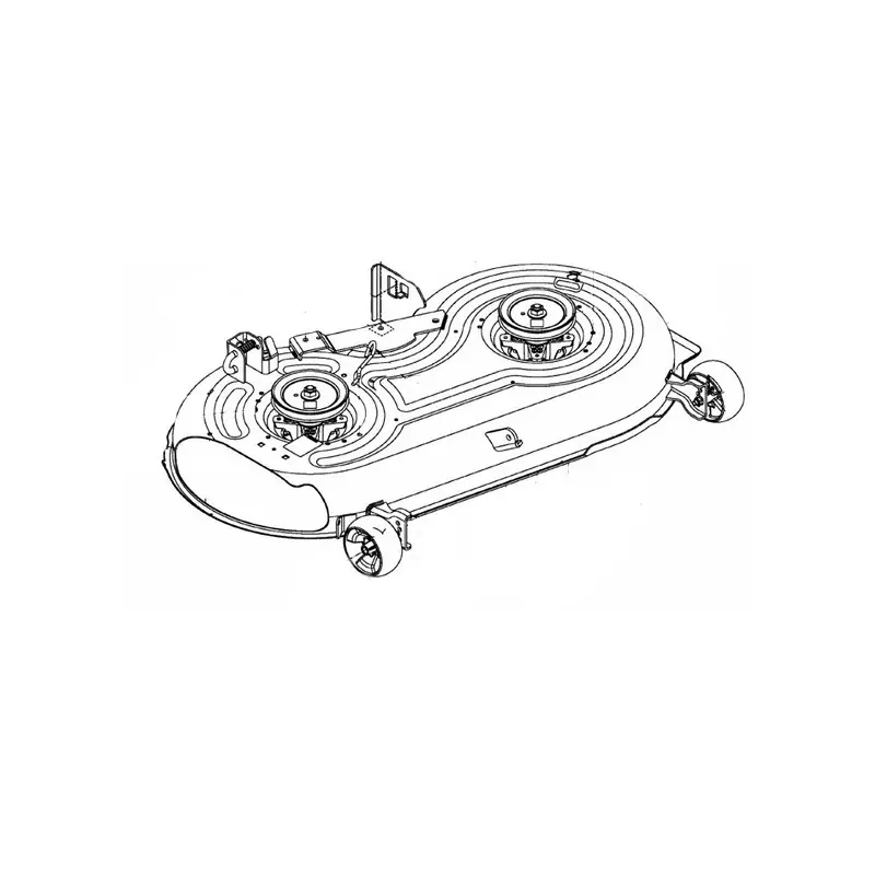 Soldes Plateau de coupe 107 cm tracteur tondeuse MTD