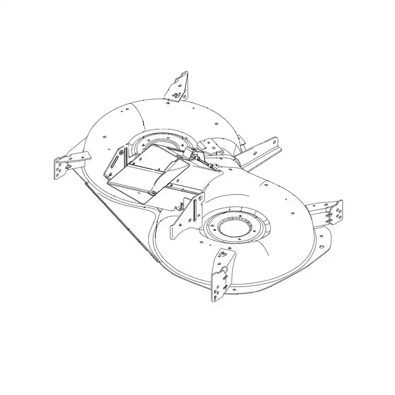 Authentique Carter de coupe tracteur tondeuse Husqvarna TC342T