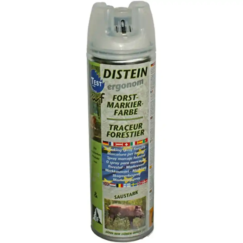 Traceur forestier FLUO BLANC, aérosol 500 ML. Meilleure Vente