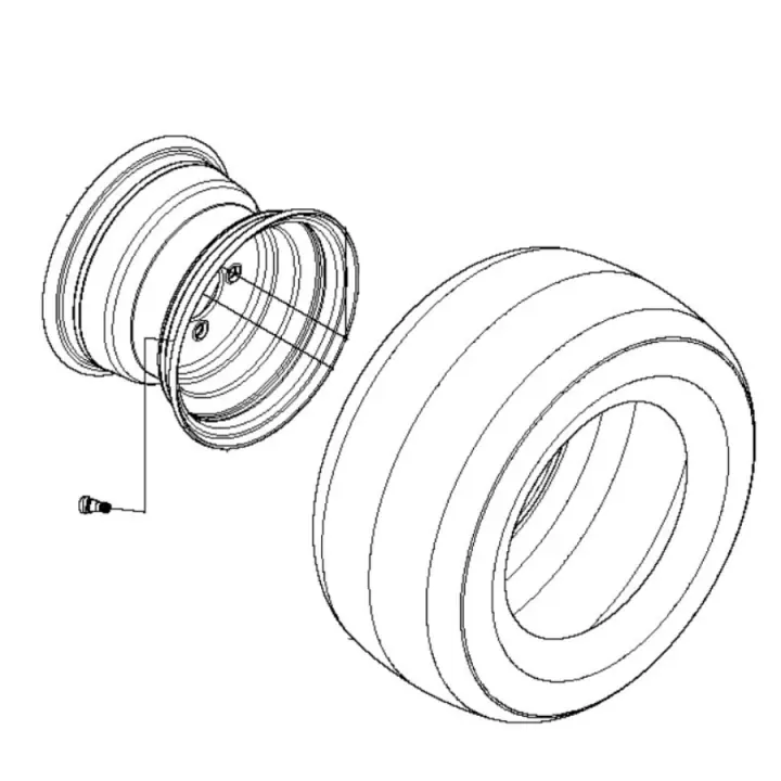Roue Kpl 5769591-01 Vente Flash