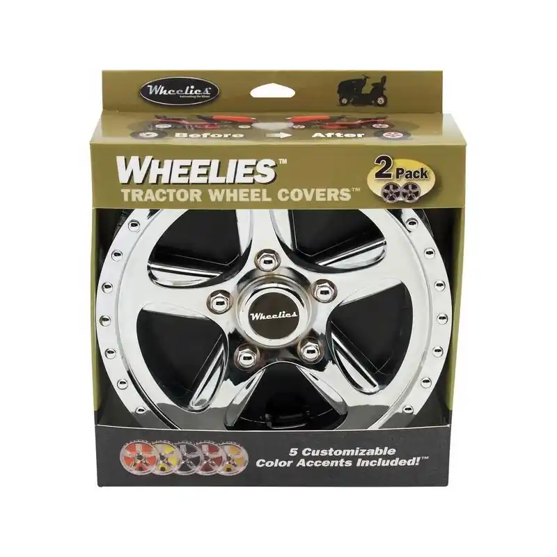 Promotion Pack 2 enjoliveurs 12&Prime; tracteur tondeuse