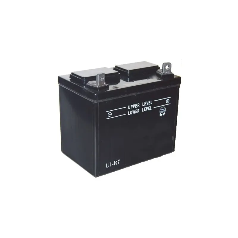 Batterie pour tondeuse autoportée 12V, 18A. L 195, l 130, H 185mm, + à droite. (livrée sans acide). Bon Plan