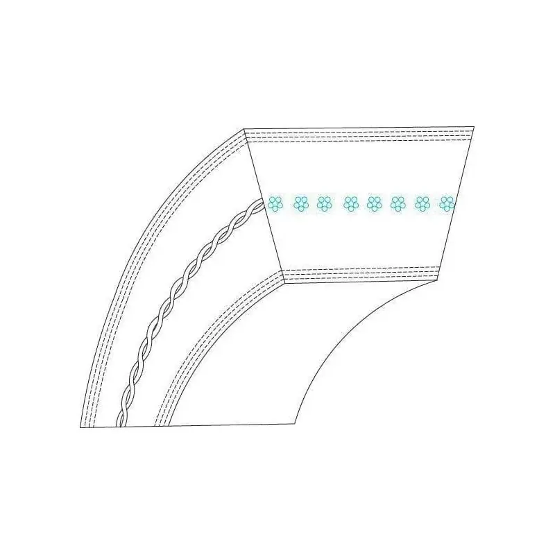 Courroie trapézoïdale MTD 75404285 – 754-04285 Retour Gratuit