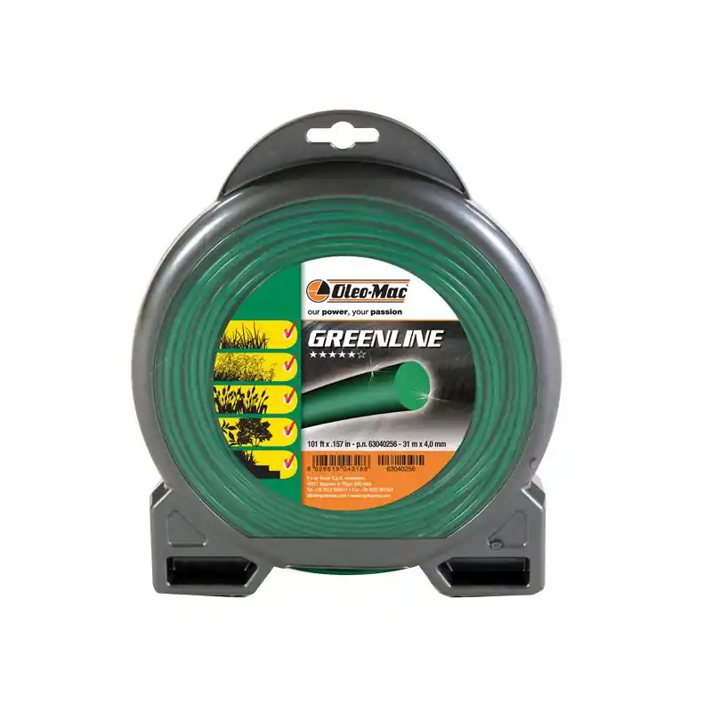 Achetez Aujourd&rsquo;hui Fil rond Greenline Oleo Mac 4 mm x 31 m