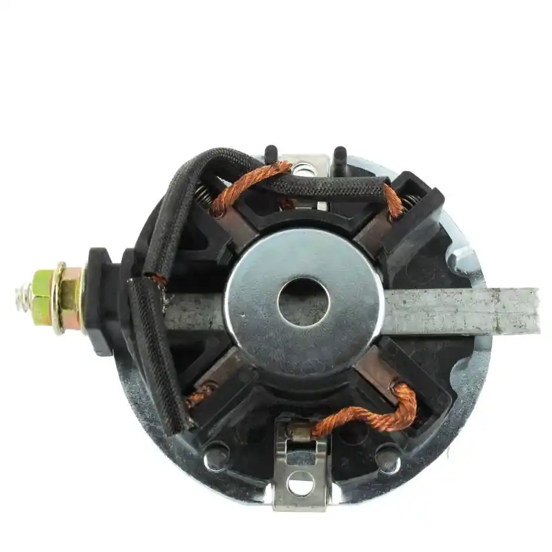 Carter arrière de démarreur TECUMSEH avec Charbons et Bague pour moteurs OHV110, OHV125 et OHV130. Prix Promo