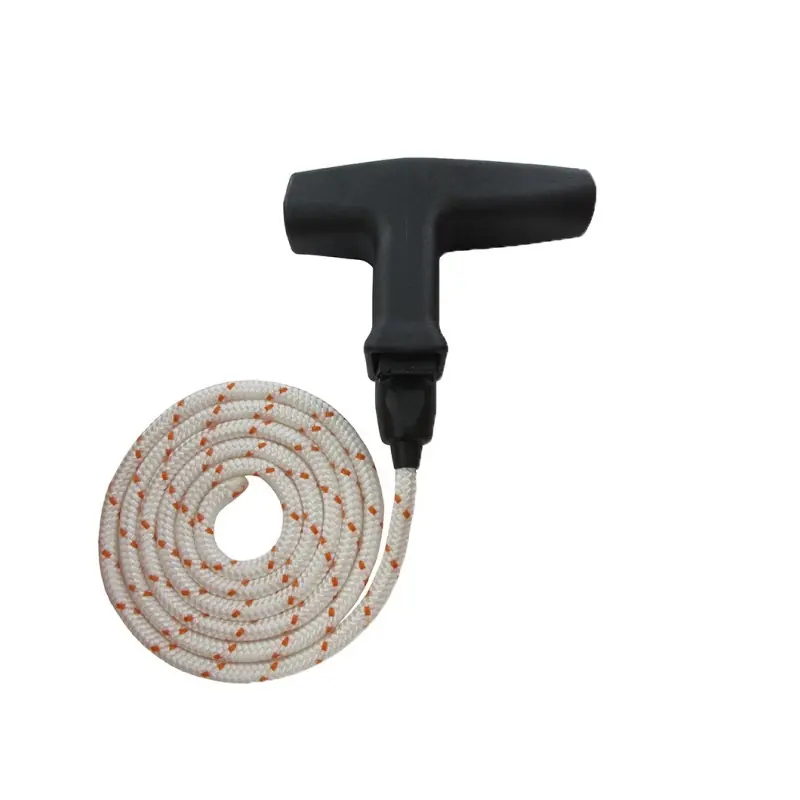 Nouveauté Poignée de lanceur avec corde et système d‘amortissement pour STIHL – Longueur corde 80cm, Ø 3,5mm.
