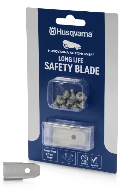 Top Vente Husqvarna Jeu de lames original Long Life 9pcs
