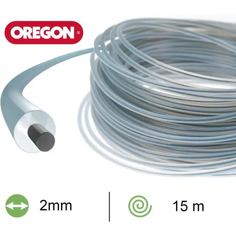 Fil de coupe débroussailleuse Oregon DUOLINE 2 mm Commander Maintenant