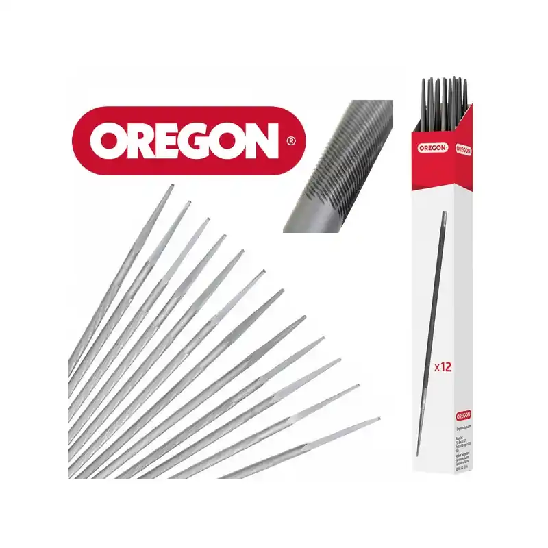 Acheter Direct Lot de 12 limes rondes affûtage Oregon