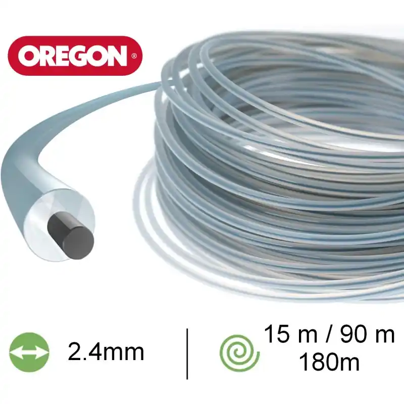 Commander Maintenant Fil de coupe débroussailleuse Oregon DUOLINE 2.4 mm