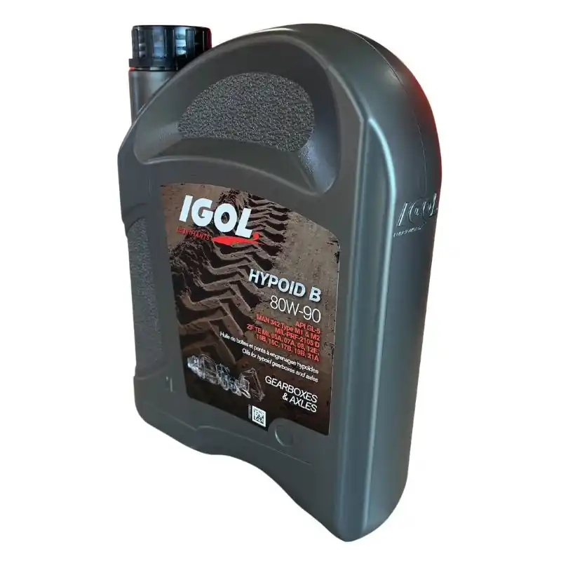 Marque Huile 80W90 IGOL Hypoid B Multigrade 2L, pour boite de vitesse et pont