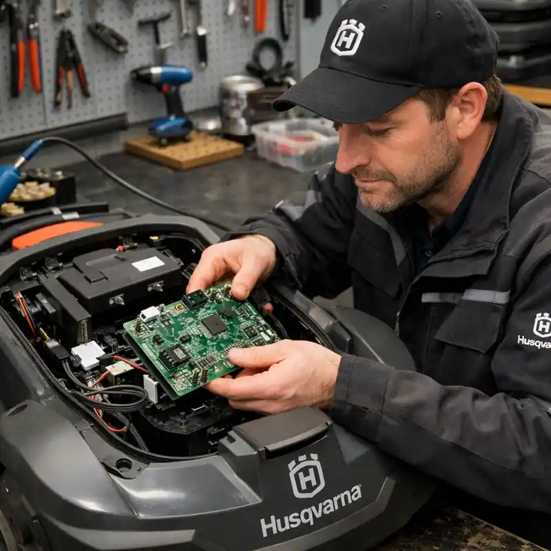 Installation du kit connect robot tondeuse Husqvarna Dernière Chance