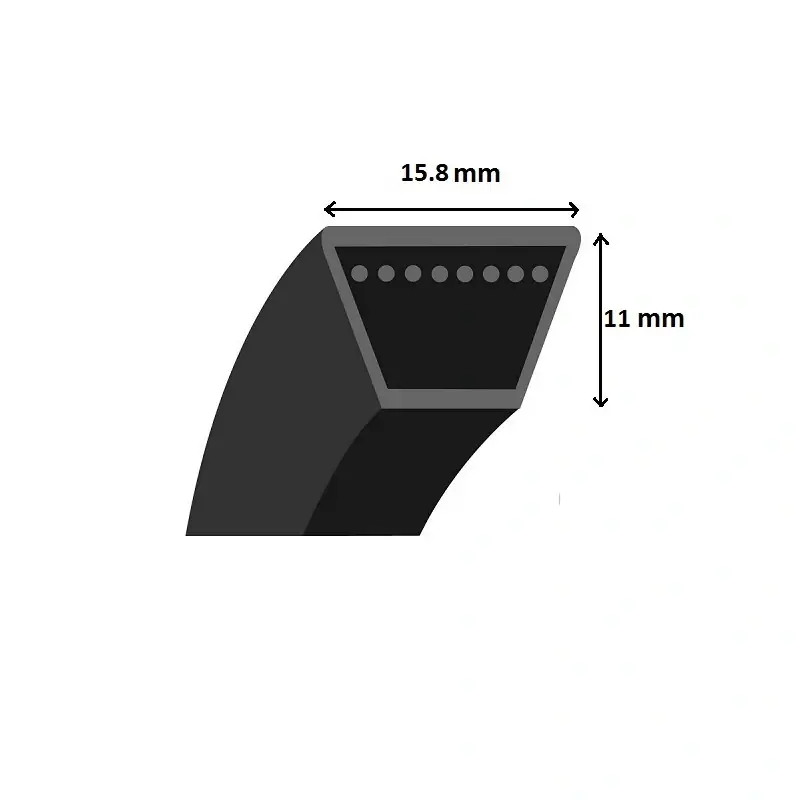 Vente Flash Courroie Tracteur tondeuse Kubota / MTD 754-0280 – K541071410