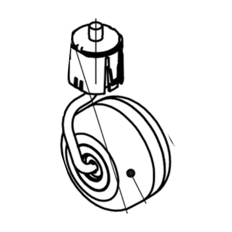 Commander Maintenant Roue avant complète robot tondeuse SARP RS1200 , RS2000, RSL1200, RSL2000