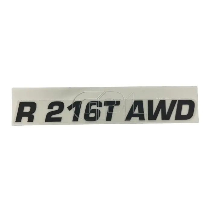 Autocollant Capot Moteur R216T Awd Expédition Rapide