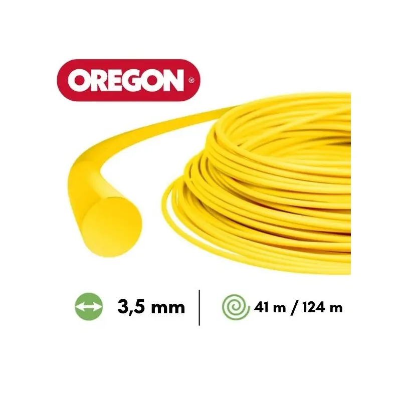 Offre Spéciale Fil nylon rond Oregon débroussailleuse 3,5 mm