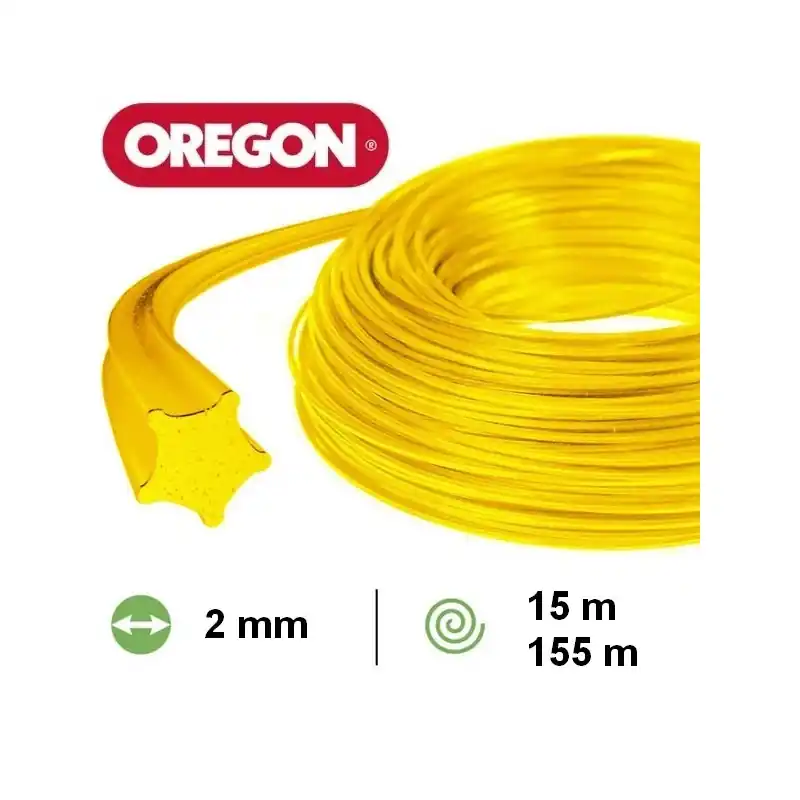 Fil nylon étoile Oregon débroussailleuse 2 mm Remise