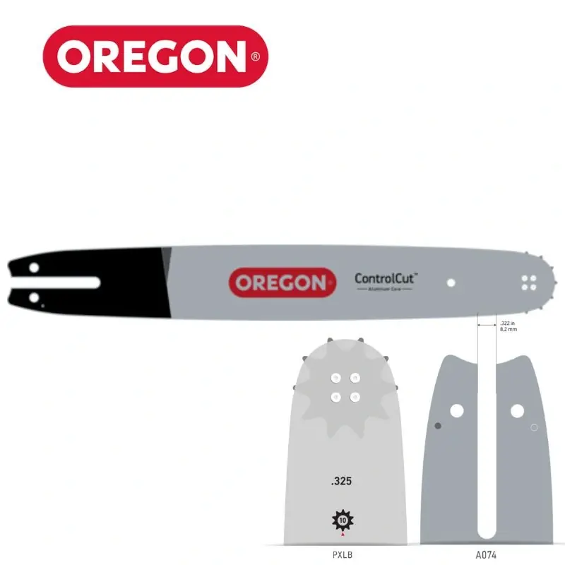 Guide chaîne tronçonneuse Stihl 325 063 ControlCut Oregon PXLBA074 Commande En Gros