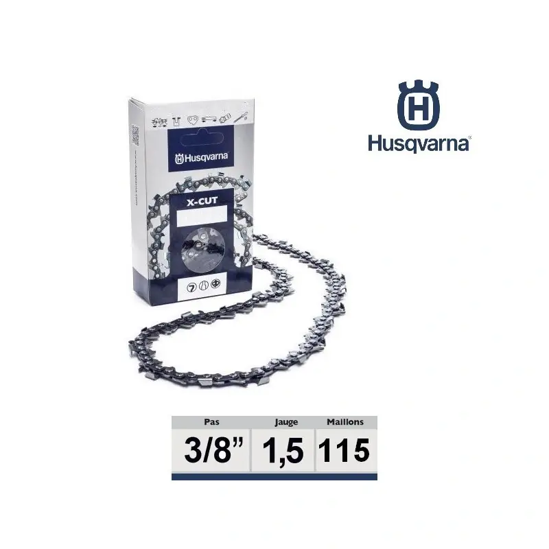 Expédié Aujourd&rsquo;hui Chaîne tronçonneuse Husqvarna 3/8 058 115 dents – 581626615