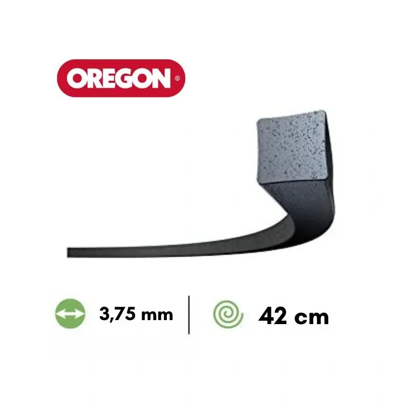 50 fils de coupe carré débroussailleuse Oregon Nylium fil 42cm x 3.75mm Prix Bas