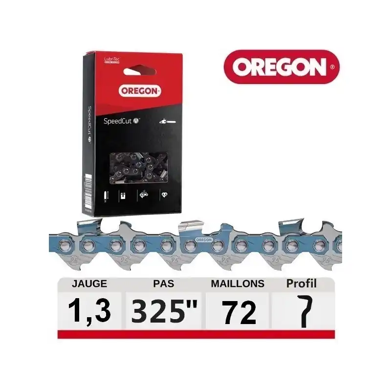 Chaine tronconneuse Oregon 95TXL072E SpeedCut – 325&Prime; .050 72 dents Promotion Saisonnière