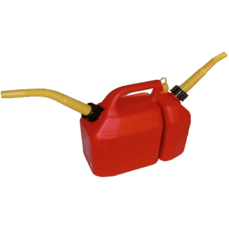 Jerrican double usage qualité pro d‘une contenance de 2,5l + 6 litres. Meilleur Prix