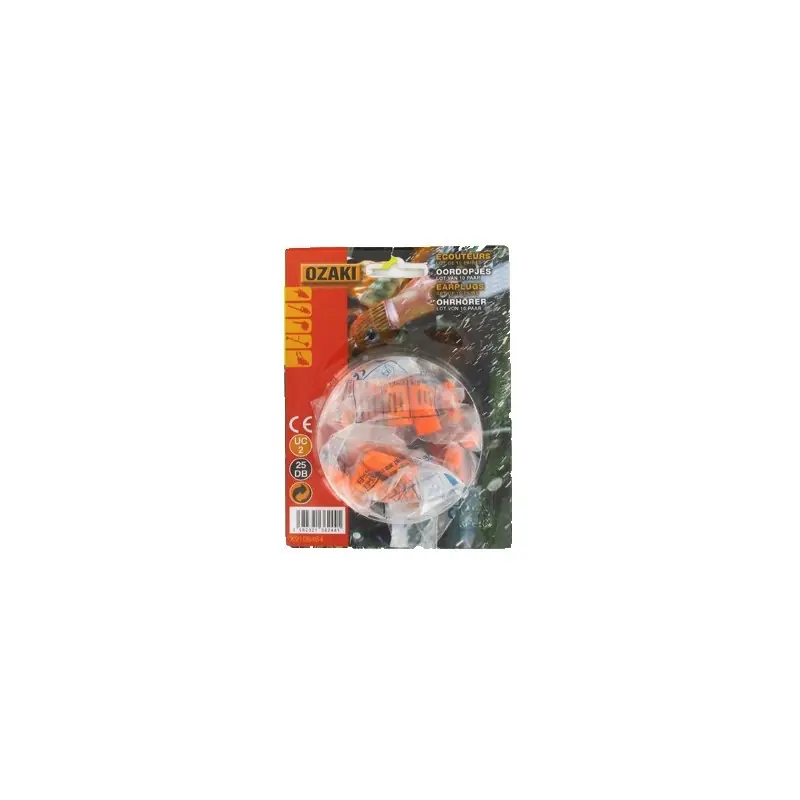 Top Vente SKIN 10 PAIRES BOUCHONS ANTIBRUIT MOUSSE PU