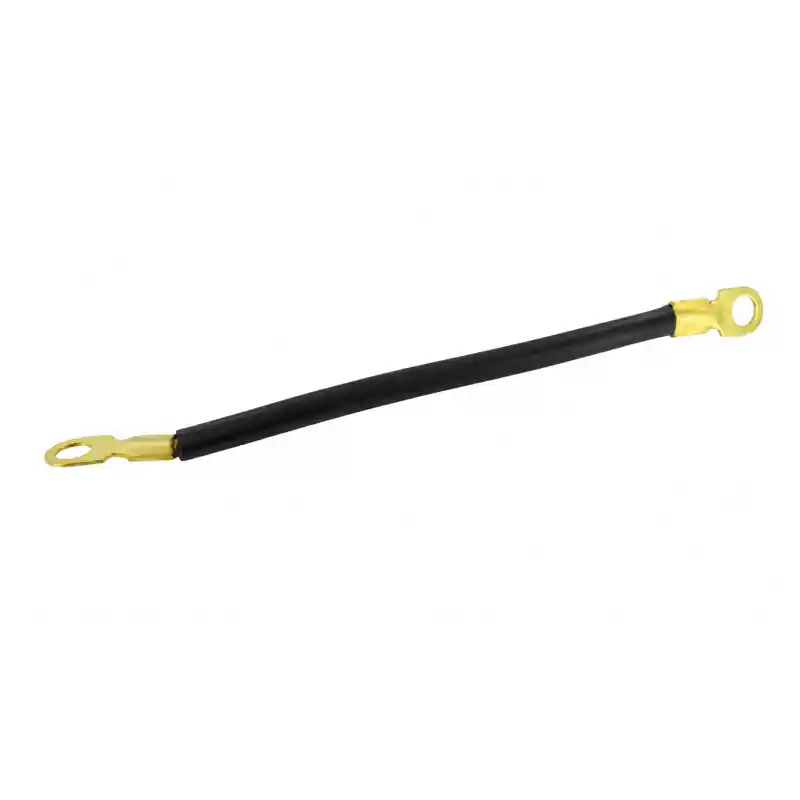 Jusqu&rsquo;à Épuisement Des Stocks Câble batterie noir à 6 conducteurs avec gaine poly vinyl Ø Oeillet 10mm, L 203mm.