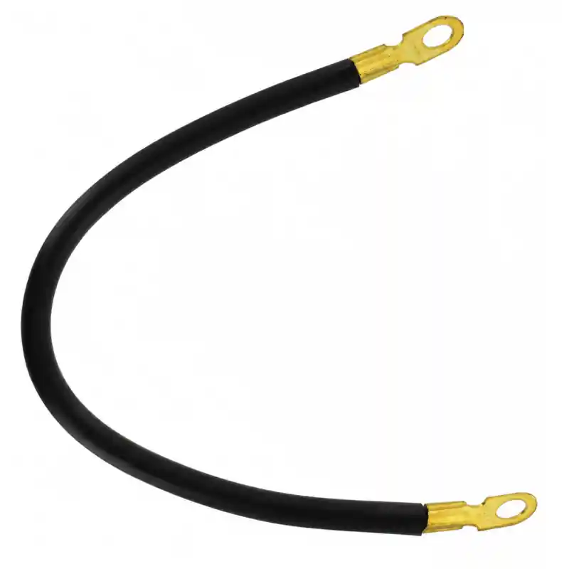 Câble batterie noir à 6 conducteurs avec gaine poly vinyl Ø Oeillet 10mm, L 305mm. Offre Spéciale