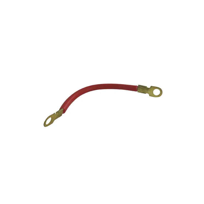 Bon Plan Câble batterie rouge à 6 conducteurs avec gaine poly vinyl Ø Oeillet 10mm, L 203mm.