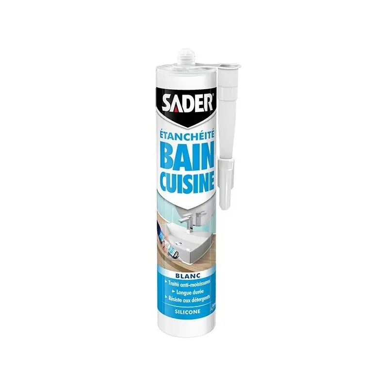 Expédition Rapide MASTIC BAIN ET CUISINE BLANC 280ML – SADER